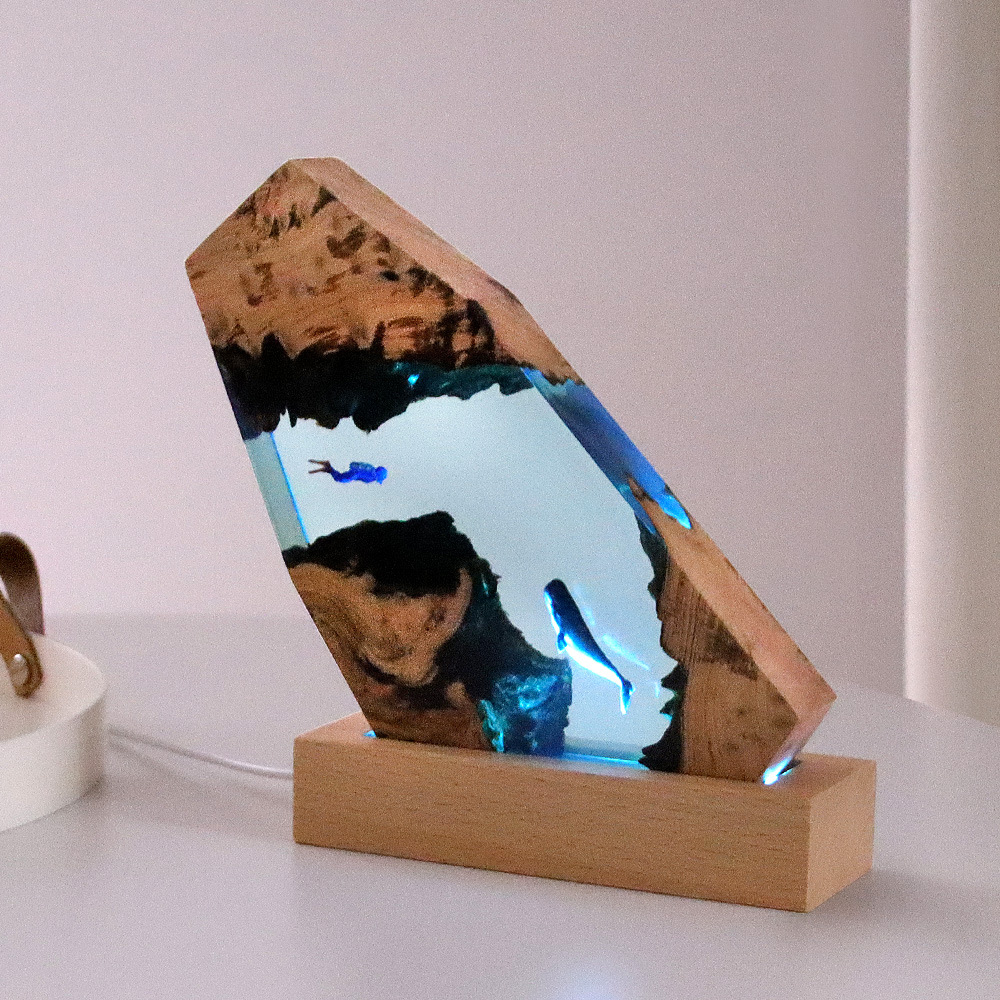 Yeni Sualtı Mağarası Balina Da - Resin Art Beach Theme incelemesi ve fiyatı