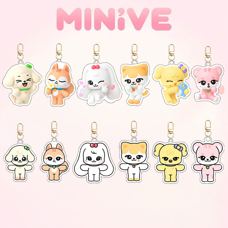 Ive Minivek Kpop Grubu Idol Ak - Resin Art Keychain incelemesi ve fiyatı