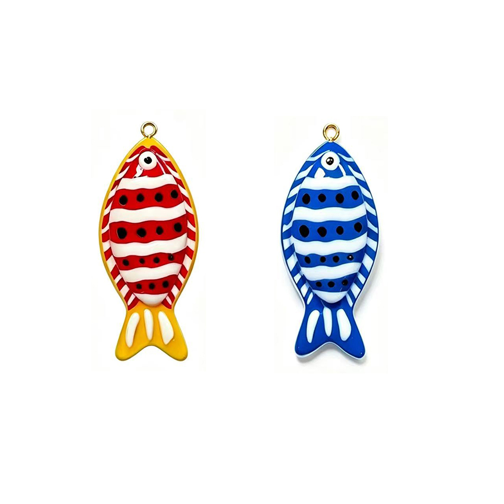 Resin Art Beach Theme - 4 adet Sevimli Tropikal Balık Reçine