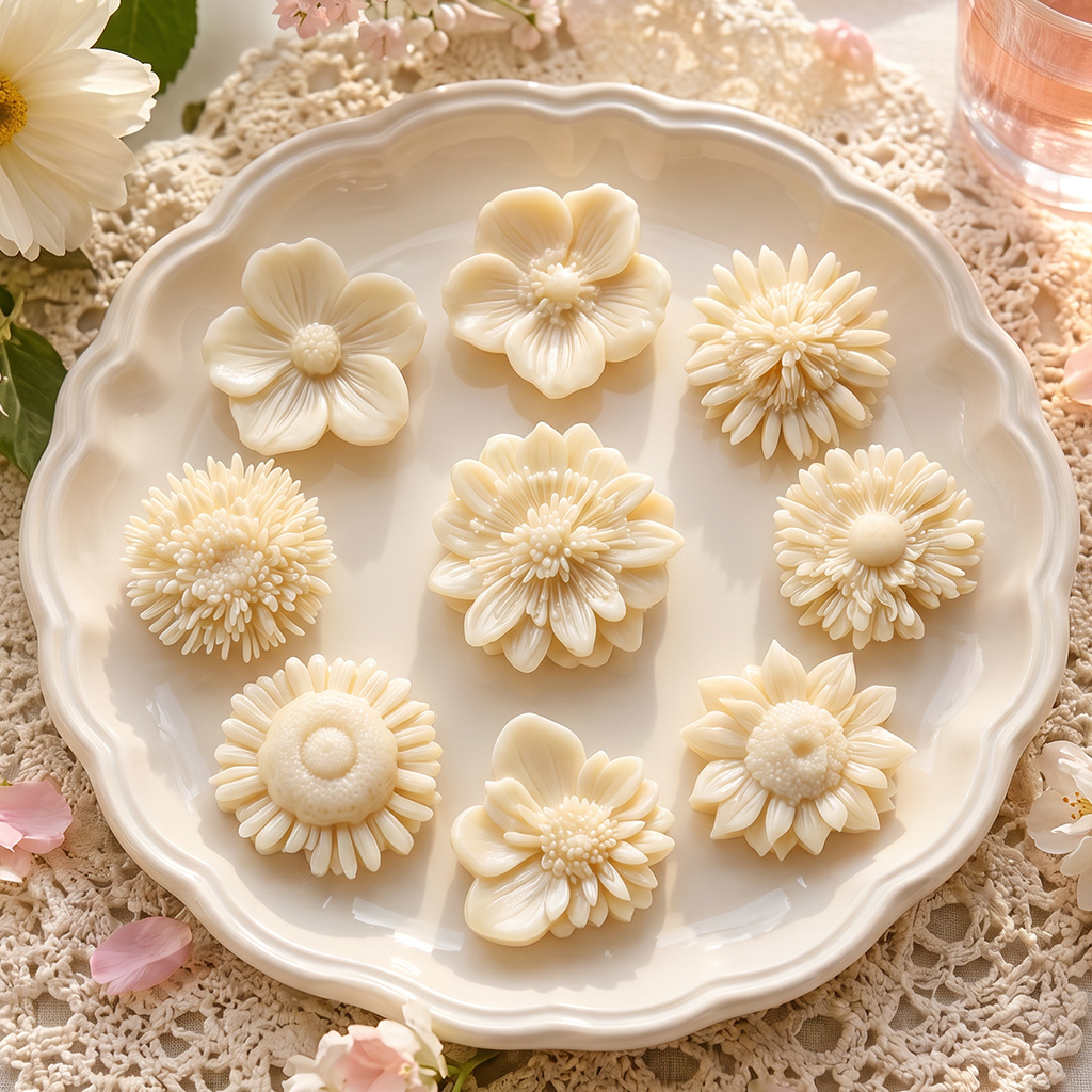 Çiçek silikon kalıp seti reçin - Resin Art Clay incelemesi ve fiyatı