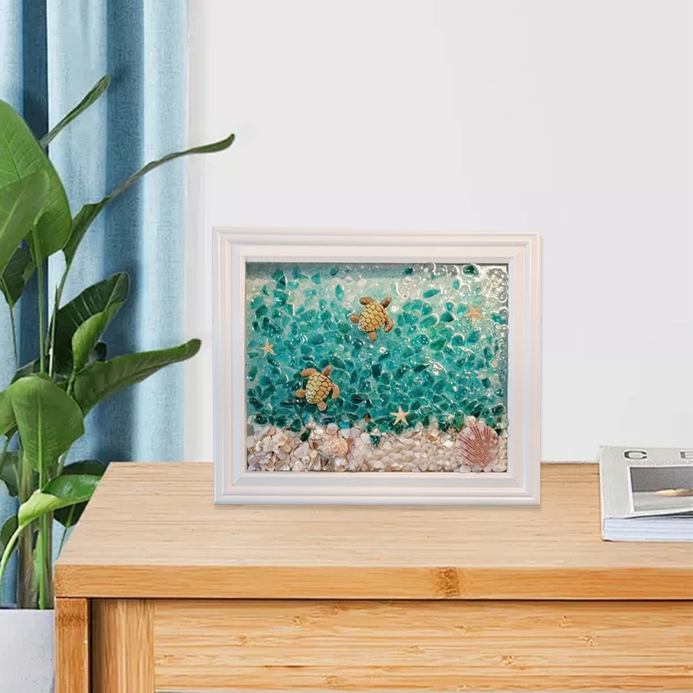 Deniz Camı Sanat Kitleri Deniz - Resin Art Beach Theme incelemesi ve fiyatı