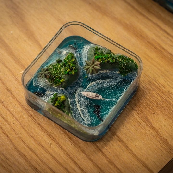 El yapımı Fero Adaları Mikro A - Resin Art Ideas incelemesi ve fiyatı