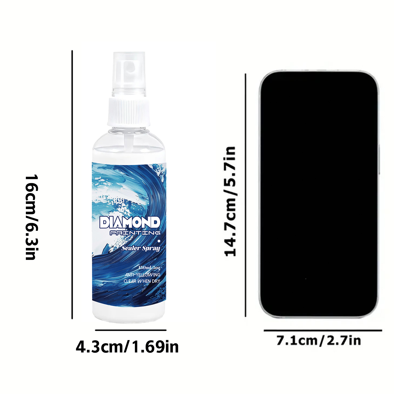150ml Elmas Boyama Spreyi, El  - Resin Art Work incelemesi ve fiyatı