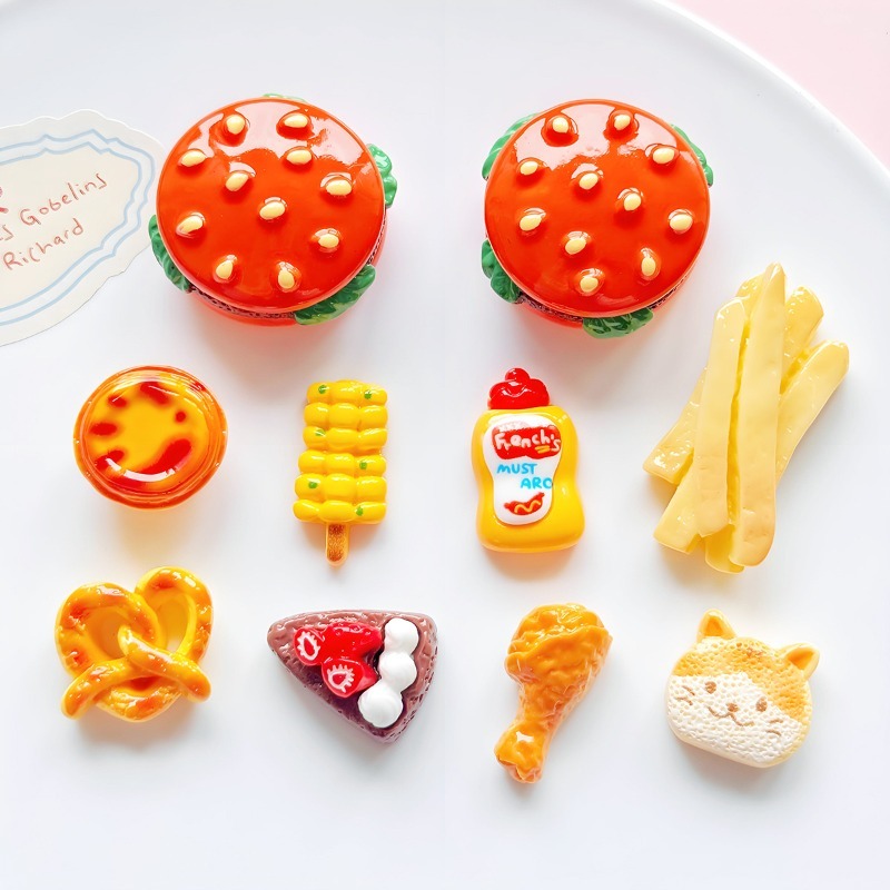 Karikatür 3D Burger Kızartması - Resin Art Beach Theme incelemesi ve fiyatı
