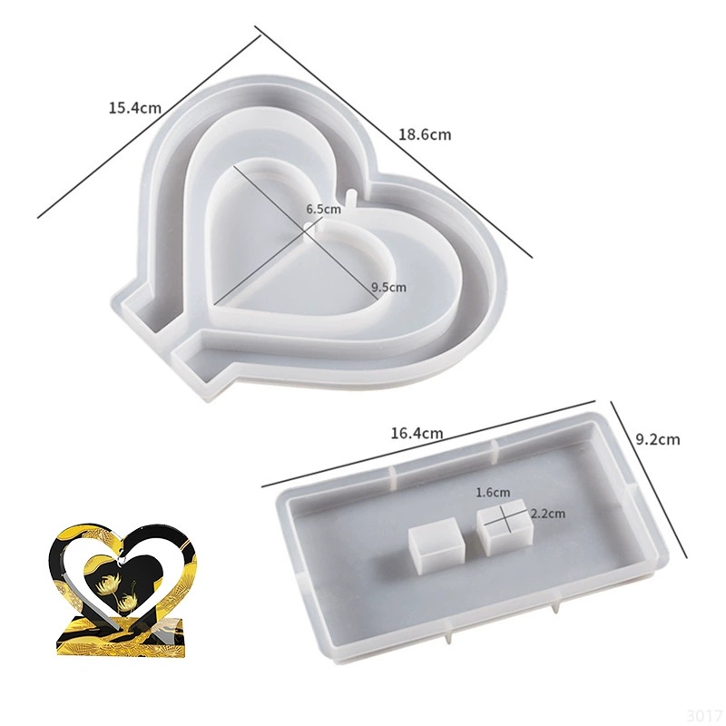 Harf Mm Epoksi Reçine Silikon  - Resin Art Heart incelemesi ve fiyatı