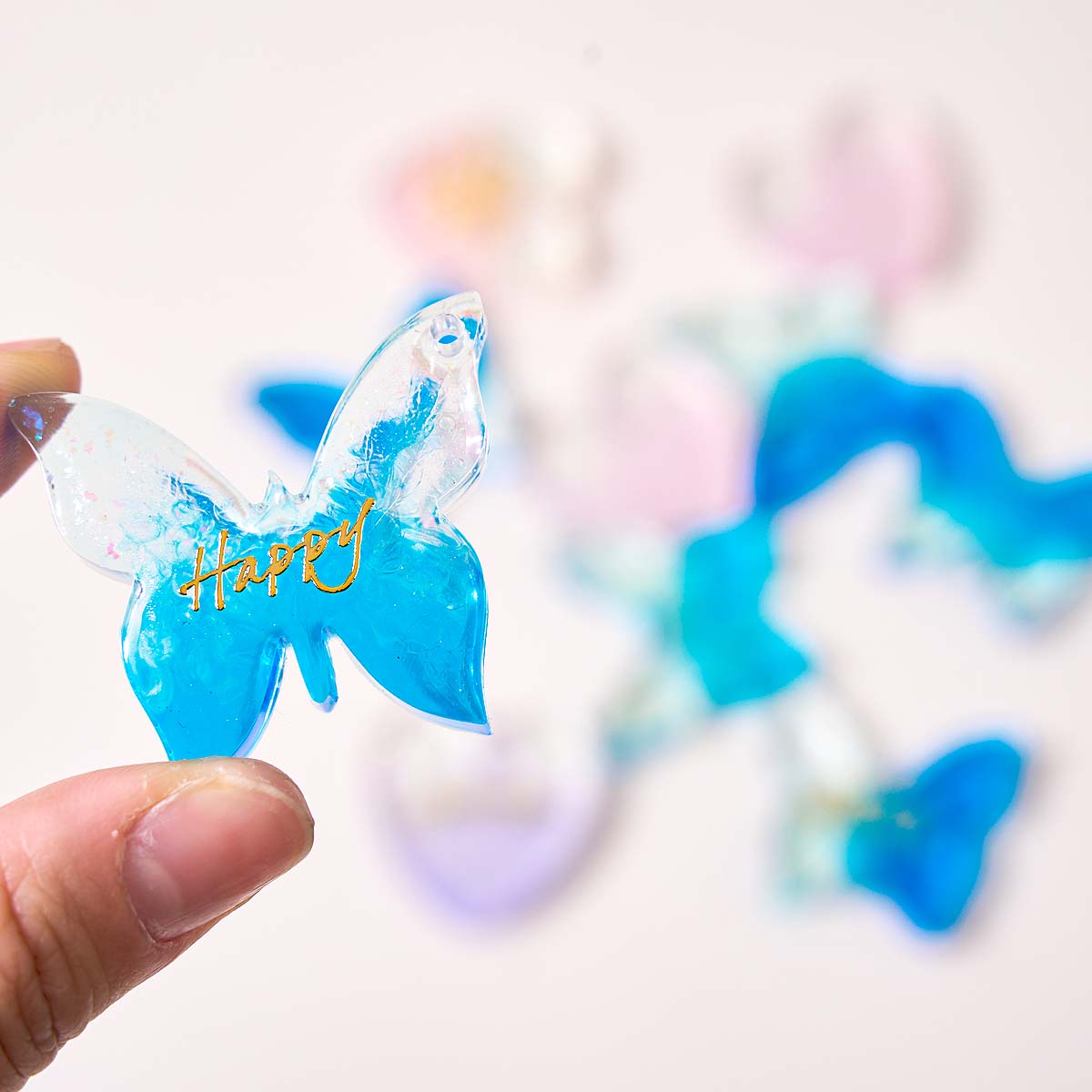 Altı delikli delikli küpe sili - Resin Art Heart incelemesi ve fiyatı