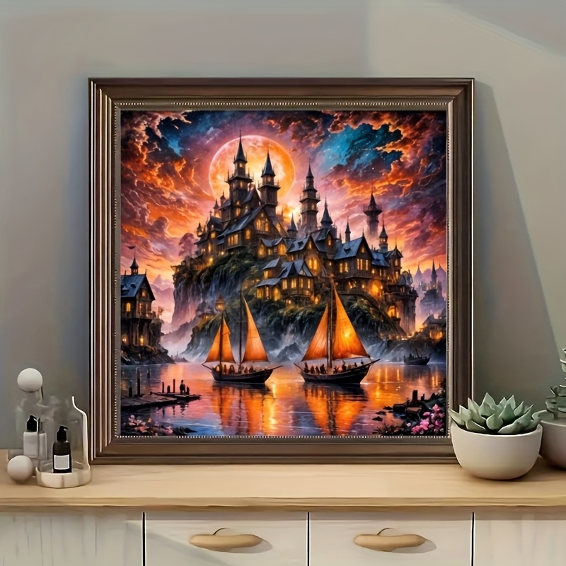 Elmas Boyama Seti, Kale ve Yel - Resin Art Work incelemesi ve fiyatı