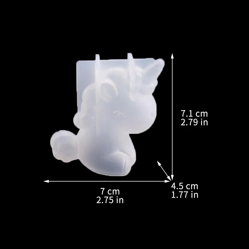 3D Geometrik Silikon Unicorn K - Resin Art Clay incelemesi ve fiyatı