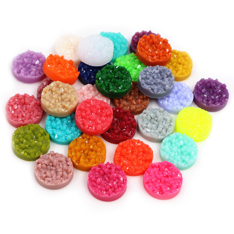 40 adet Reçine Druzy Cabochons - Resin Art Gift Ideas incelemesi ve fiyatı