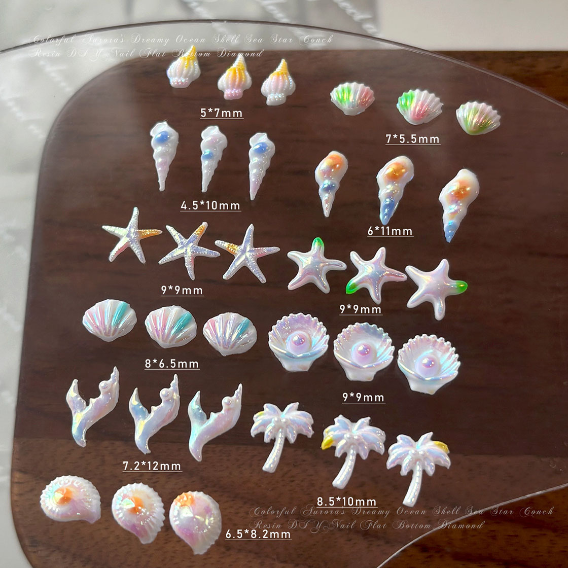 50 adet Yaz Plajı Tırnak Süsle - Resin Art Beach Theme incelemesi ve fiyatı