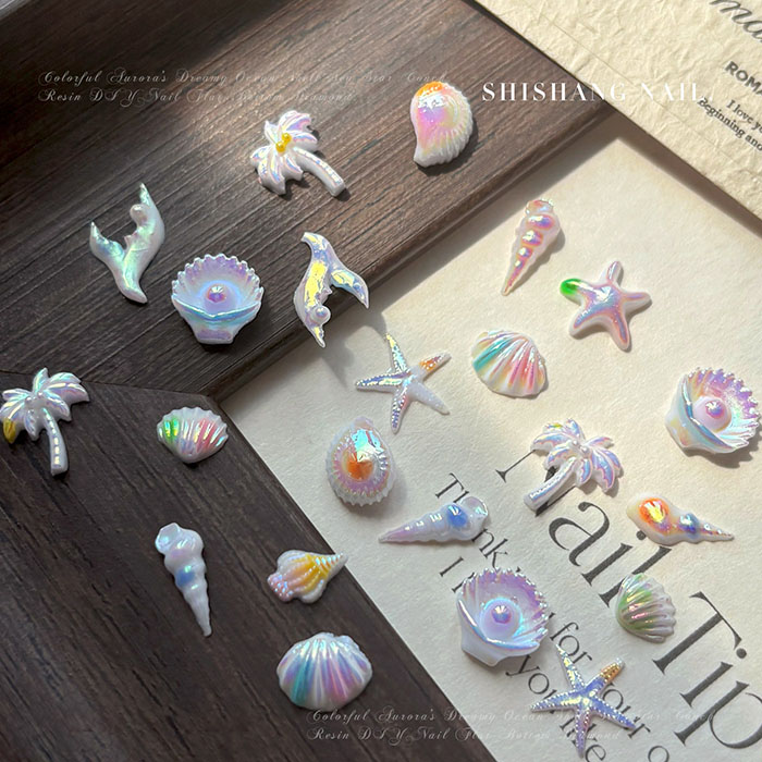 50 adet Yaz Plajı Tırnak Süsle - Resin Art Beach Theme incelemesi ve fiyatı