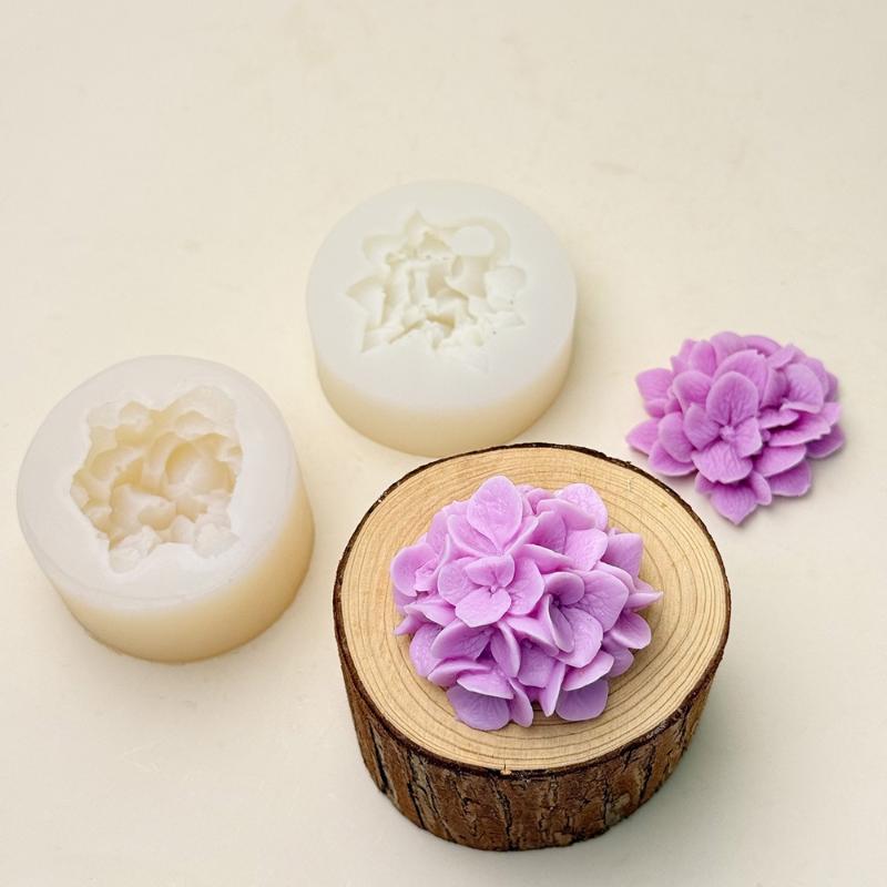 ● Ortanca Çiçek Silikon Kalıp  - Resin Art Clay incelemesi ve fiyatı