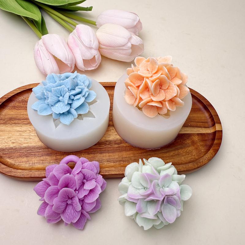 ● Ortanca Çiçek Silikon Kalıp  - Resin Art Clay incelemesi ve fiyatı