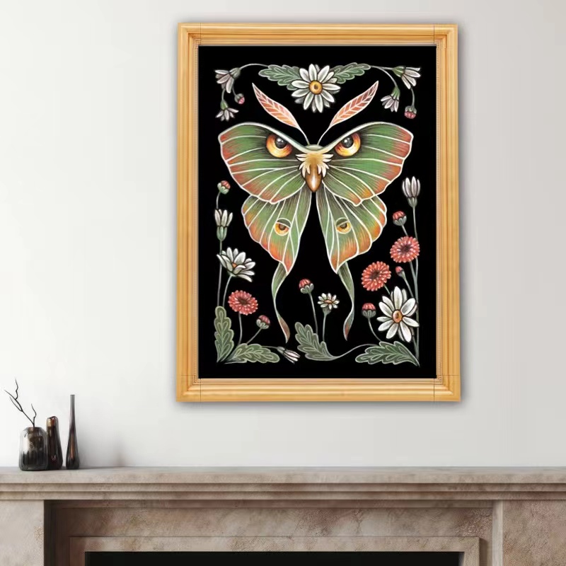 Çerçevesiz, 5d DIY Elmas Sanat - Resin Art Work incelemesi ve fiyatı