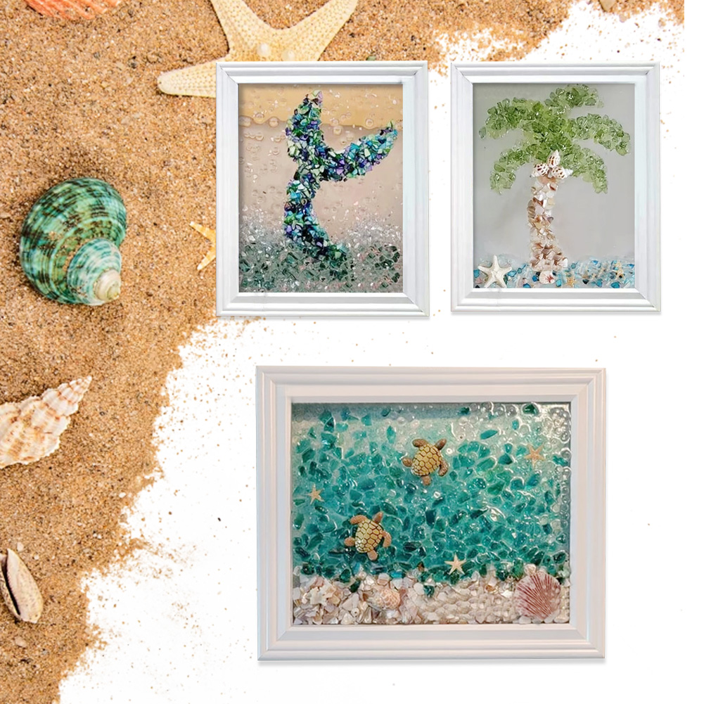 Deniz Camı Sanat Kitleri Deniz - Resin Art Beach Theme incelemesi ve fiyatı