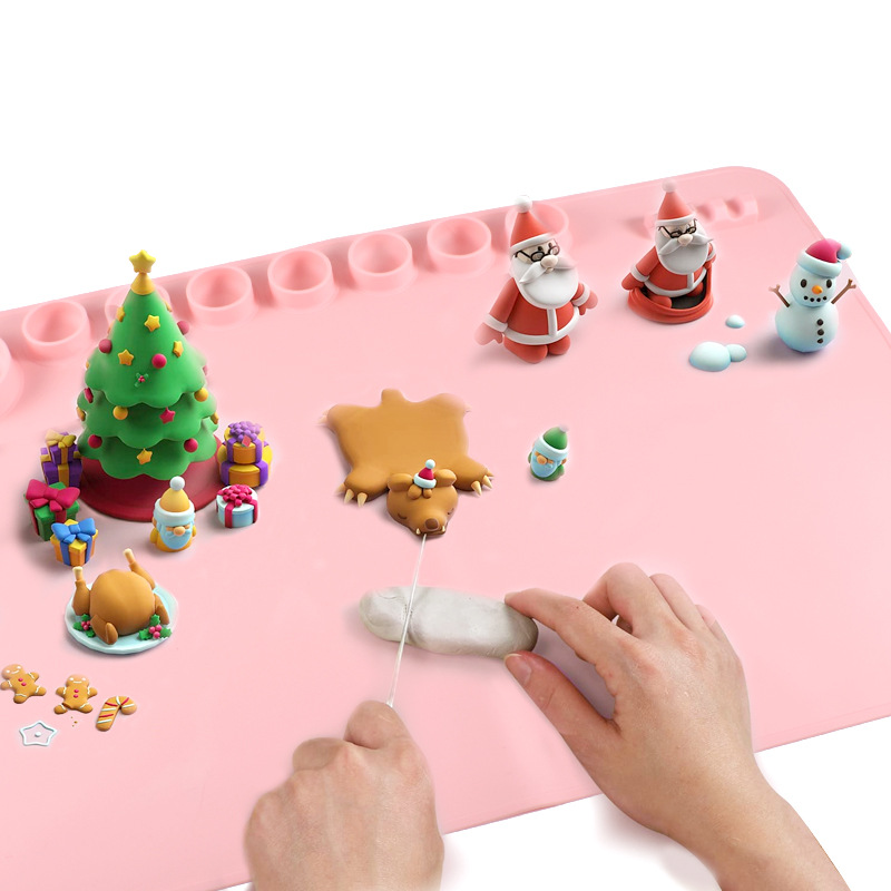 60X40cm silikon boyama Mat yap - Resin Art Clay incelemesi ve fiyatı