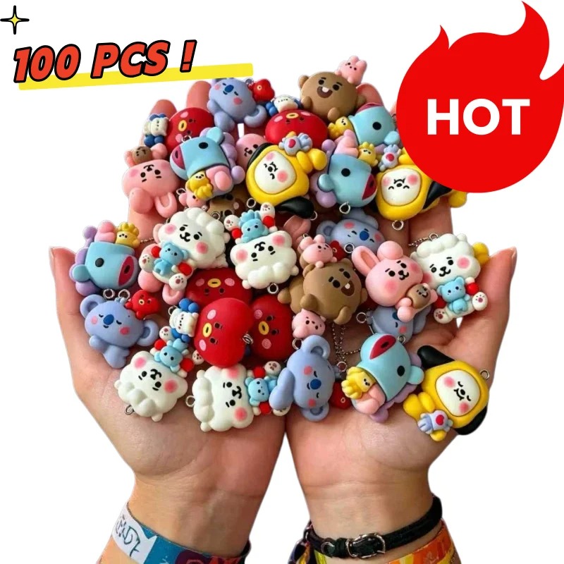 7 adet BT21 Reçine Karikatür F - Resin Art Materials Kit incelemesi ve fiyatı