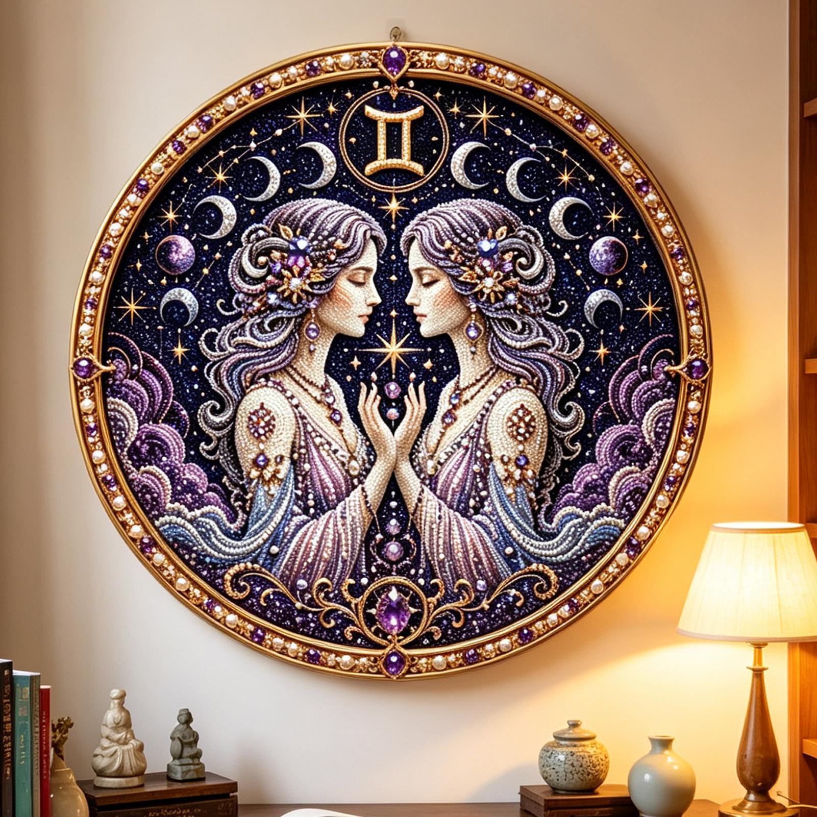 12 Burç İnci Sanat Seti Yuvarl - Resin Art Work incelemesi ve fiyatı