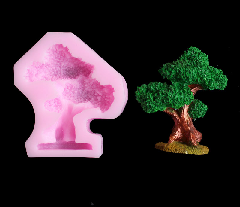 Çam ağacı silika jel kalıp DIY - Resin Art Clay incelemesi ve fiyatı