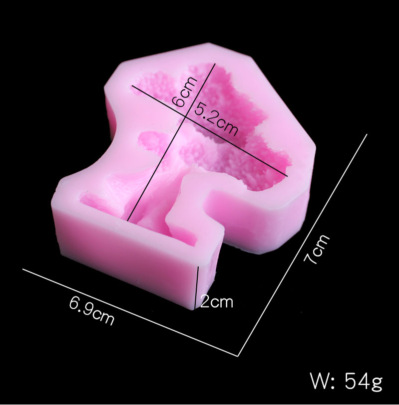 Çam ağacı silika jel kalıp DIY - Resin Art Clay incelemesi ve fiyatı