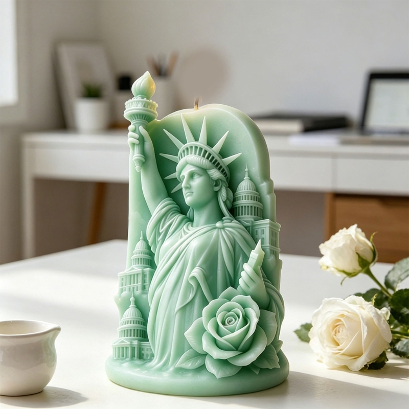 F68D 3D Özgürlük Heykeli Kabar - Resin Art For Anniversary Gift incelemesi ve fiyatı