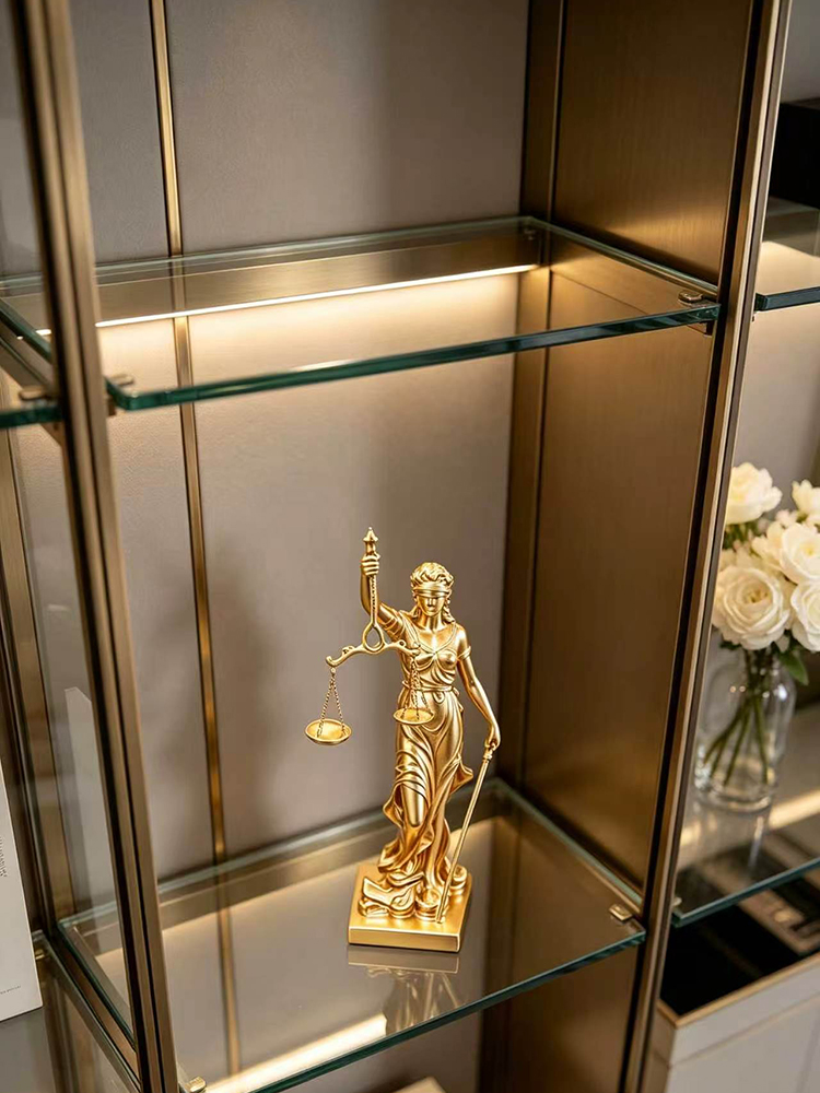 Lüks Altın Adalet Heykeli Sana - Resin Art For Anniversary Gift incelemesi ve fiyatı