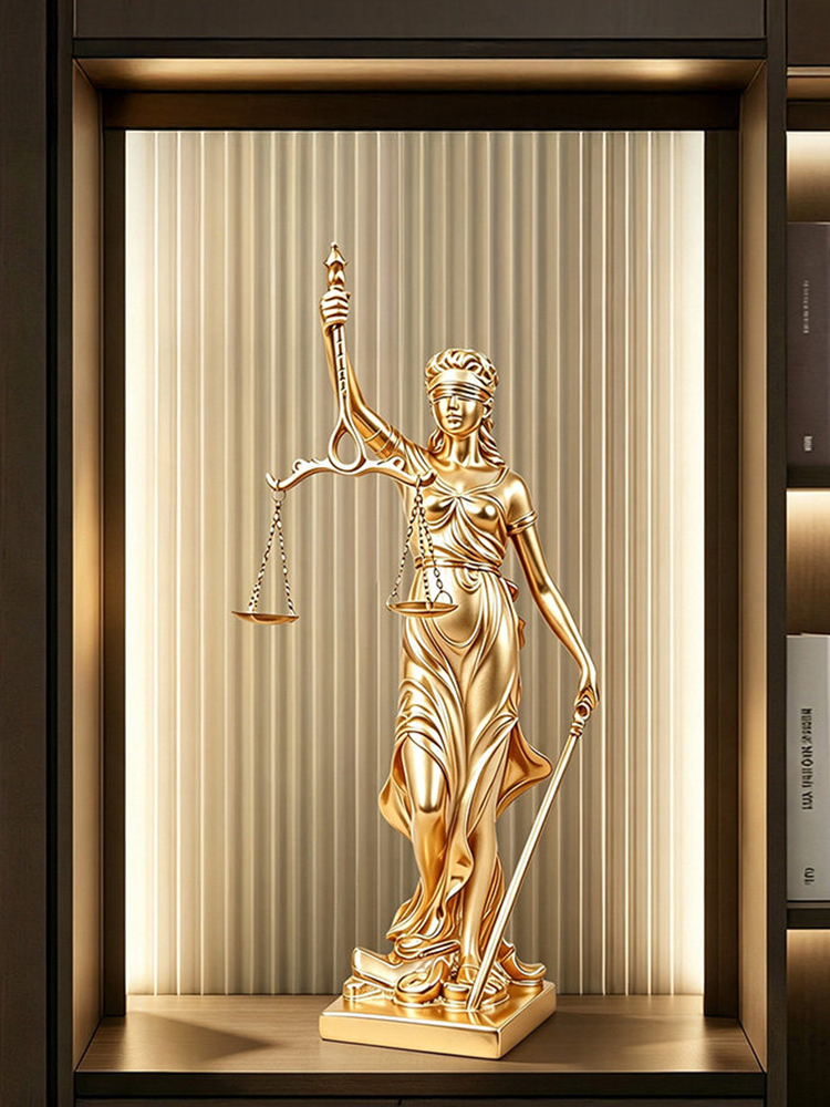 Lüks Altın Adalet Heykeli Sana - Resin Art For Anniversary Gift incelemesi ve fiyatı