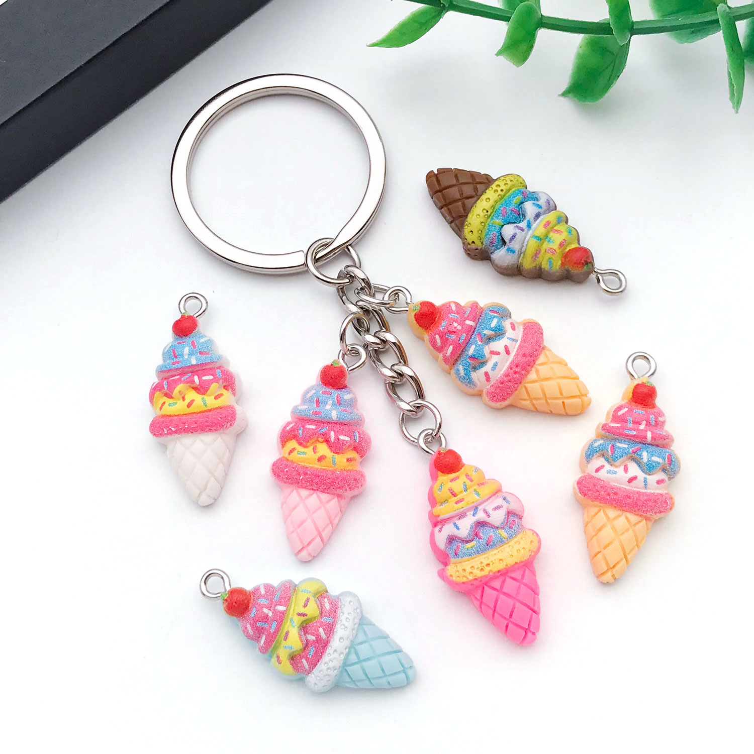 5/12 adet Reçine Çilek Dondurm - Resin Art Bracelet incelemesi ve fiyatı