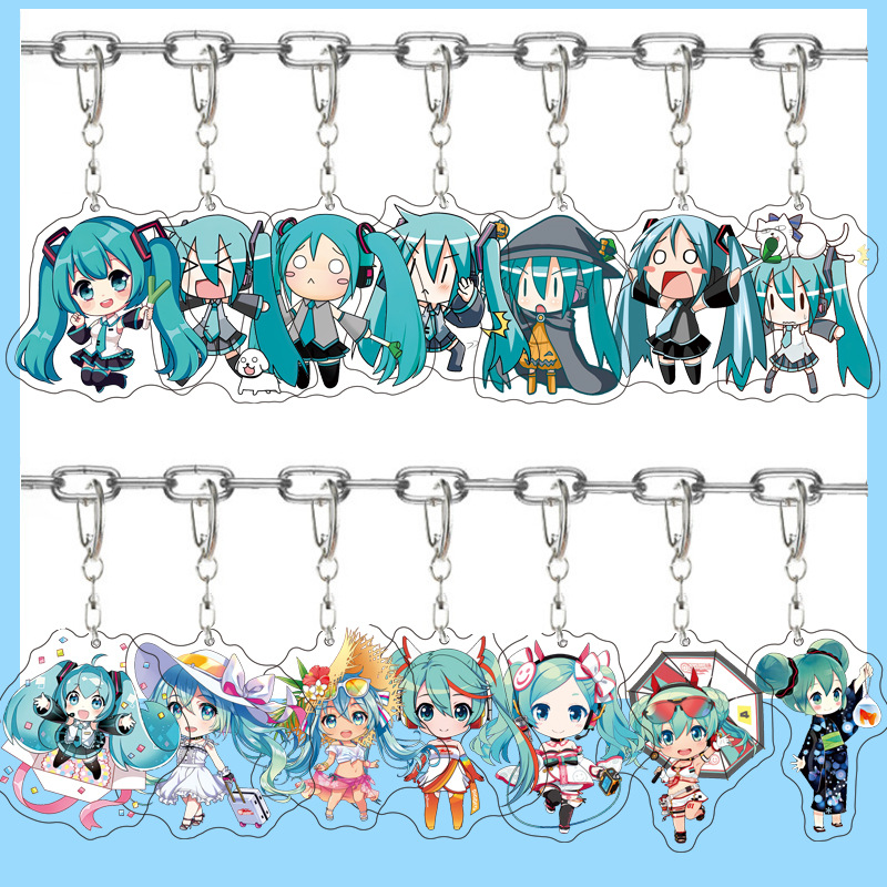 Hatsune Miku Anime Akrilik Sev - Resin Art Keychain incelemesi ve fiyatı