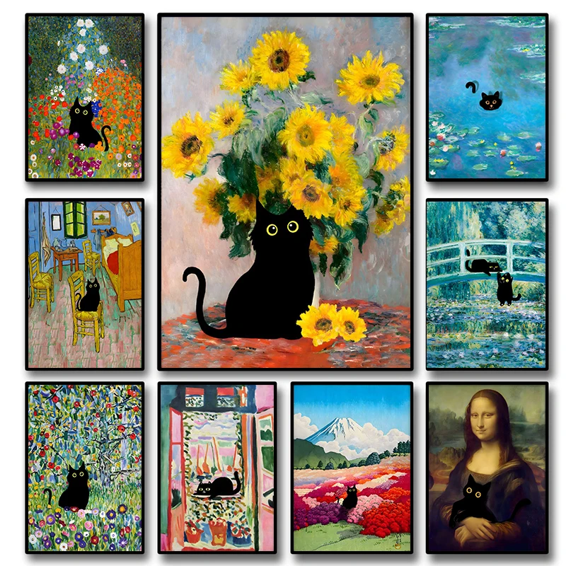 Komik Siyah Kedi Dünyaca Ünlü  - Resin Art Work incelemesi ve fiyatı